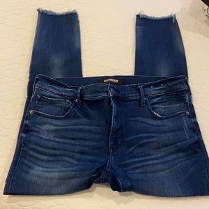 Express stretch + ankle legging jeans